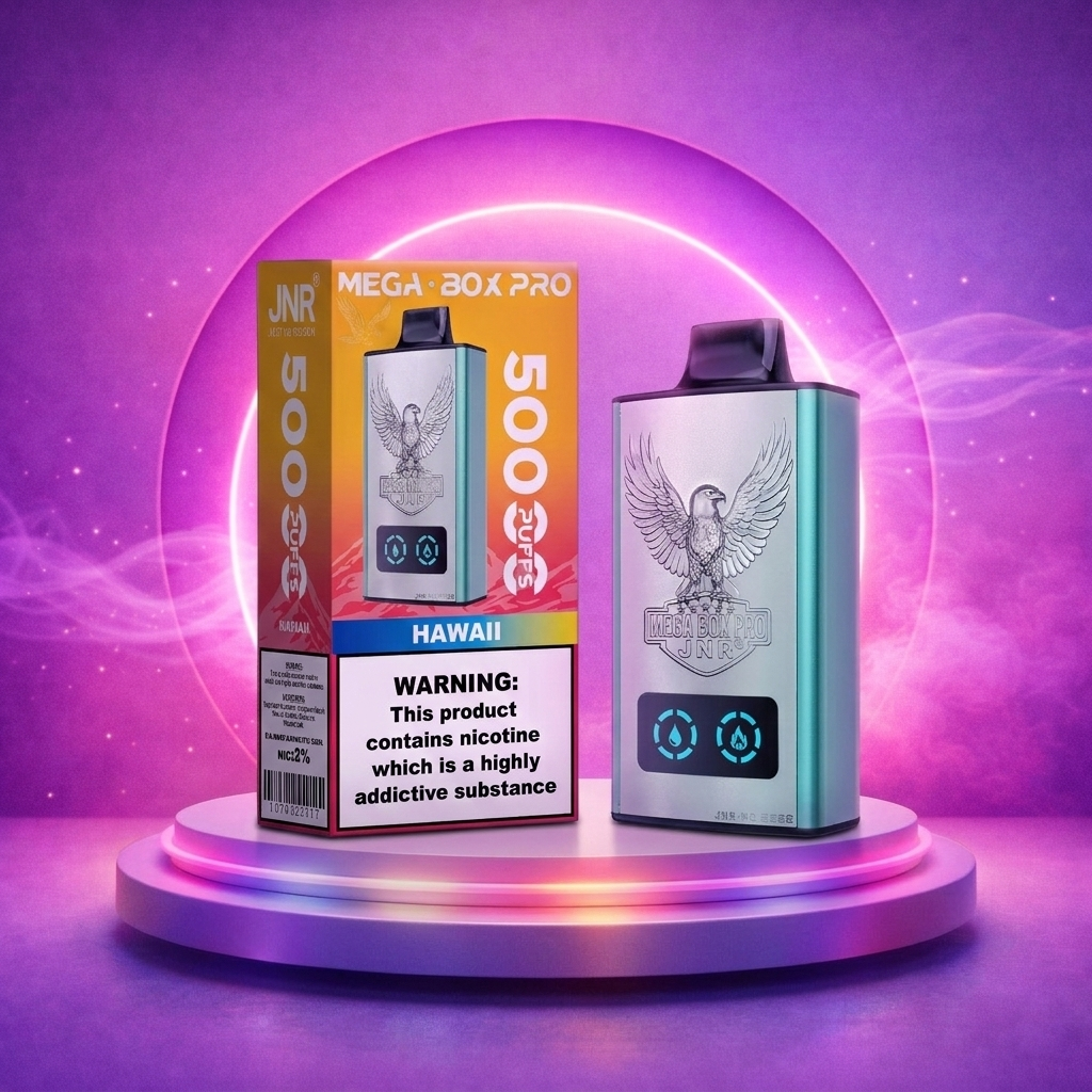 JNR Mega Box Pro 50K Vaper Desechable Cigarrillo Electrónico Muchas Caladas Puff