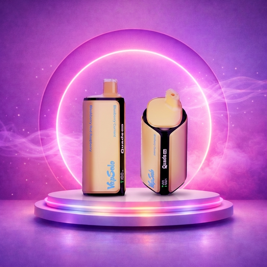 VapeSolo Quads 80K Vaper Desechable Cigarrillo Electrónico Muchas Caladas Puff