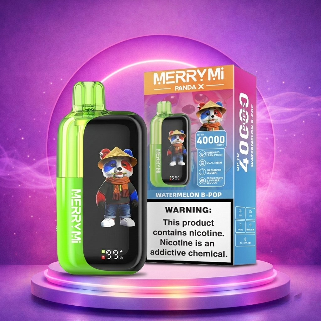 MerryMi Panda X 40K Vaper Desechable Cigarrillo Electrónico Puff Caladas