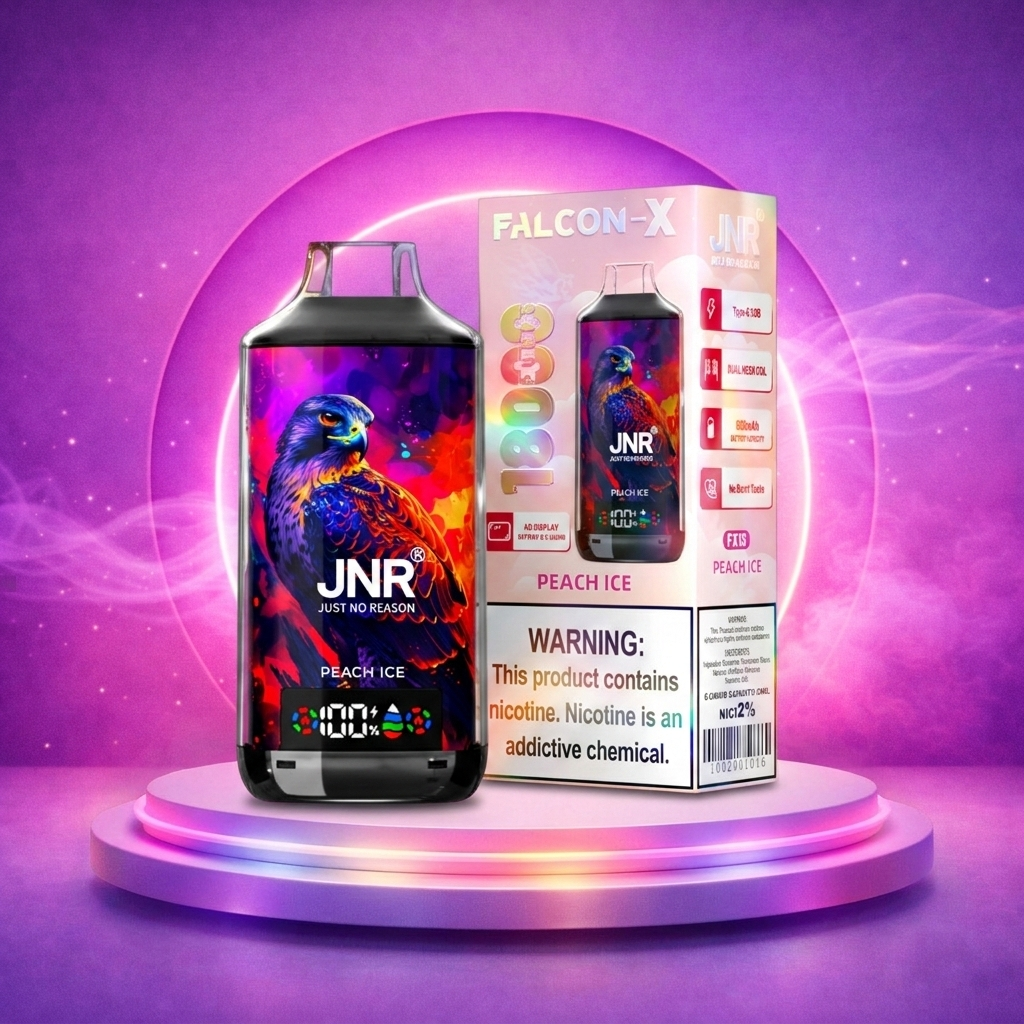 JNR Falcon X 18K Vaper Desechable Cigarrillo Electrónico Puff Caladas